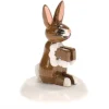 Hubrig, figurines pour enfant Lapin , Village De Noël Miniature