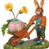 Hubrig, figurines pour enfant Lapin De Paques En Bois Et Poussins