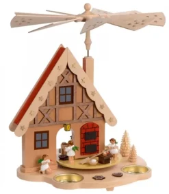 Richard Glasser, Pyramides de Noël allemandes Manège De Noël Enfant Anges Patissiers