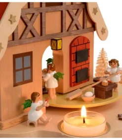 Richard Glasser, Pyramides de Noël allemandes Manège De Noël Enfant Anges Patissiers