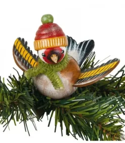 Hubrig, figurines pour enfant Oiseau Décoratif A Clipser, Chardonneret