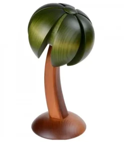 Köhler, Père Noël en bois Palmier En Bois Décoratif Pour Crèche De Noël, 22 Cm
