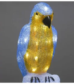 Konstsmide, guirlandes lumineuses de Noël Perroquet Lumineux 50 Cm En Acrylique, 48 Diodes Blanc Chaud