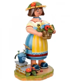 Hubrig, figurines pour enfant Personnage Brule-Encens Jardiniere