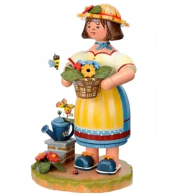 Hubrig, figurines pour enfant Personnage Brule-Encens Jardiniere