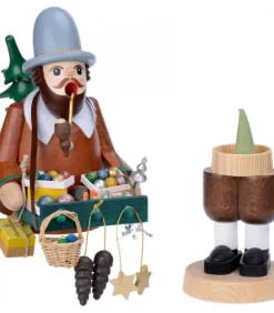 Richard Glasser, Pyramides de Noël allemandes Personnage Brule-Encens Vendeur De Déco De Noël