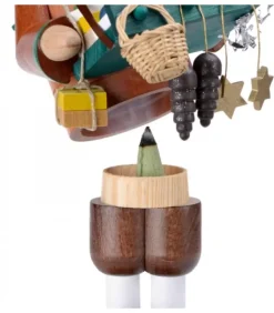 Richard Glasser, Pyramides de Noël allemandes Personnage Brule-Encens Vendeur De Déco De Noël