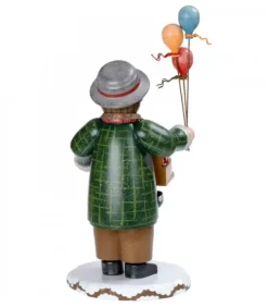 Hubrig, figurines pour enfant Personnage Porte Encens Vendeur De Ballons