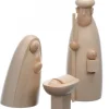 Schalling, crèche moderne Petit Jesus, Joseph, Marie Pour Crèche De Noël, 6 Cm