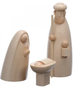 Schalling, crèche moderne Petit Jesus, Joseph, Marie Pour Crèche De Noël, 6 Cm