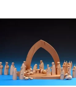 Schalling, crèche moderne Petit Jesus, Joseph, Marie Pour Crèche De Noël, 6 Cm