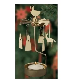 Pluto Produkter, déco de Noël Scandinave Photophore De Noël Crèche Dore