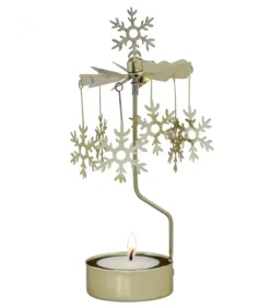 Pluto Produkter, déco de Noël Scandinave Photophore Noël Flocons De Neige Dores