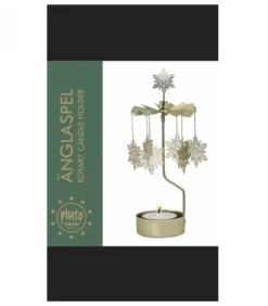 Pluto Produkter, déco de Noël Scandinave Photophore Noël Flocons Dores