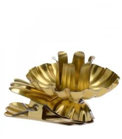 Riffelmacher et Weinberger Pince A Bougie Pour Sapin Metal Dore