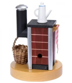 Richard Glasser, Pyramides de Noël allemandes Poele A Bois Brule-Encens