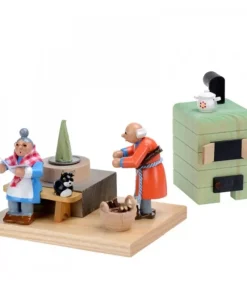 Richard Glasser, Pyramides de Noël allemandes Poele Brule-Encens Grand-Père Et Grand-Mere