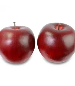 Riffelmacher et Weinberger Pomme Décorative Rouge Fonce, 8 Cm