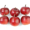 Riffelmacher et Weinberger Pommes Décoratives Rouges Fonce, 4 Cm