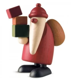 Köhler, Père Noël en bois Père Noël En Bois Et Cadeaux