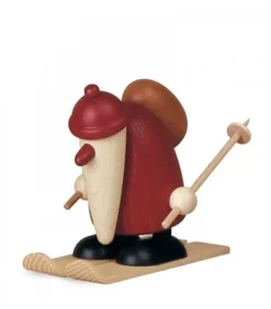 Köhler, Père Noël en bois Père Noël Rouge A Ski