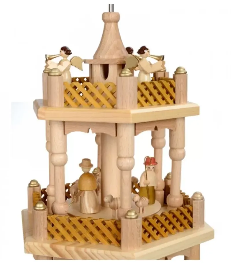 Richard Glasser, Pyramides de Noël allemandes Pyramide D'Allemagne Avec 2 Etages