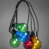 Konstsmide, guirlandes lumineuses de Noël Rallonge 10 M Pour Guirlande Lumineuse De Terrasse, 10 Ampoules Multicolores