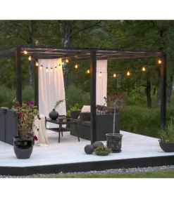 Konstsmide, guirlandes lumineuses de Noël Rallonge 10 M Pour Guirlande Lumineuse De Terrasse, 10 Ampoules Ambrees