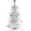 Pluto Produkter, déco de Noël Scandinave Sapin De Noël Design, Metal Argente, 19 Cm