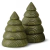 Köhler, Père Noël en bois Sapin De Noël En Bois Design, 11,5 Cm, Vert