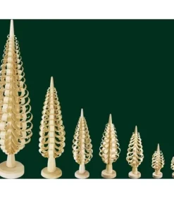 Richard Glasser, Pyramides de Noël allemandes Sapin Noël Bois Sculpte, 20 Cm