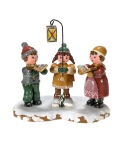 Hubrig, figurines pour enfant Village De Noël Miniature, Chorale Enfants