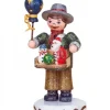 Hubrig, figurines pour enfant Village De Noël Miniature, Vendeur De Jouets