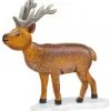 Hubrig, figurines pour enfant Village De Noël Miniature, Cerf